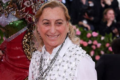 miuccia prada on how technology is not going to last|miuccia prada divorce.